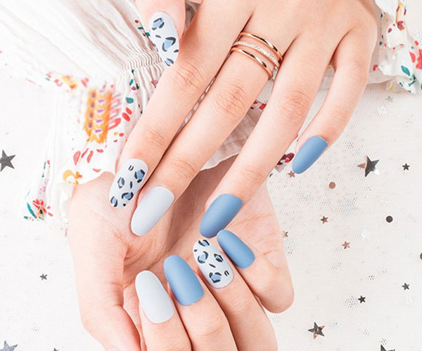 Mẫu nails họa tiết da beo đẹp ấn  FOY Beauty  Nails  Facebook