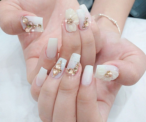 Chi tiết 55 về các mẫu nail trắng đẹp hay nhất  Du học Akina